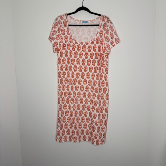 J. McLaughlin Dresses & Skirts - J. McLaughlin Patterned Short Sleeve Dress XL